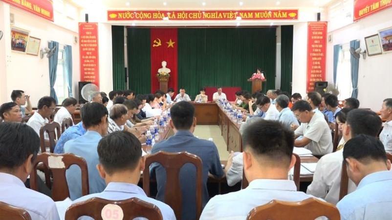 Xã Ái Tử triển khai các nội dung sắp xếp các thôn trên địa bàn xã